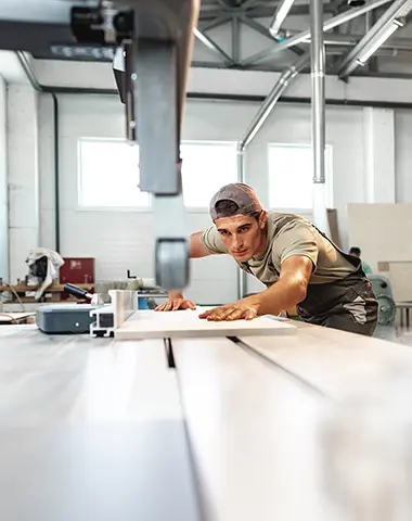 Atelier de menuiserie